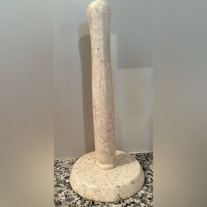 Beautiful heavy marble paper towel holder